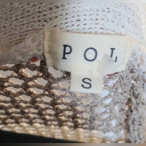 POL Button-down Women's Striped Knit Cardigan. Sz S. NWOT - Picture 4 of 4